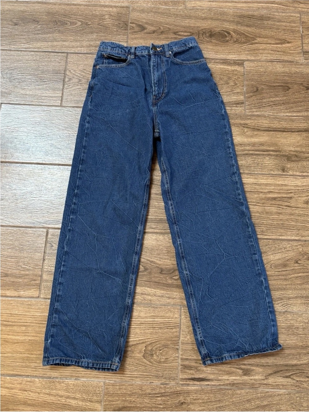 BDG Urban Outfitters High Rise Wide Leg Jeans 26 100% Cotton